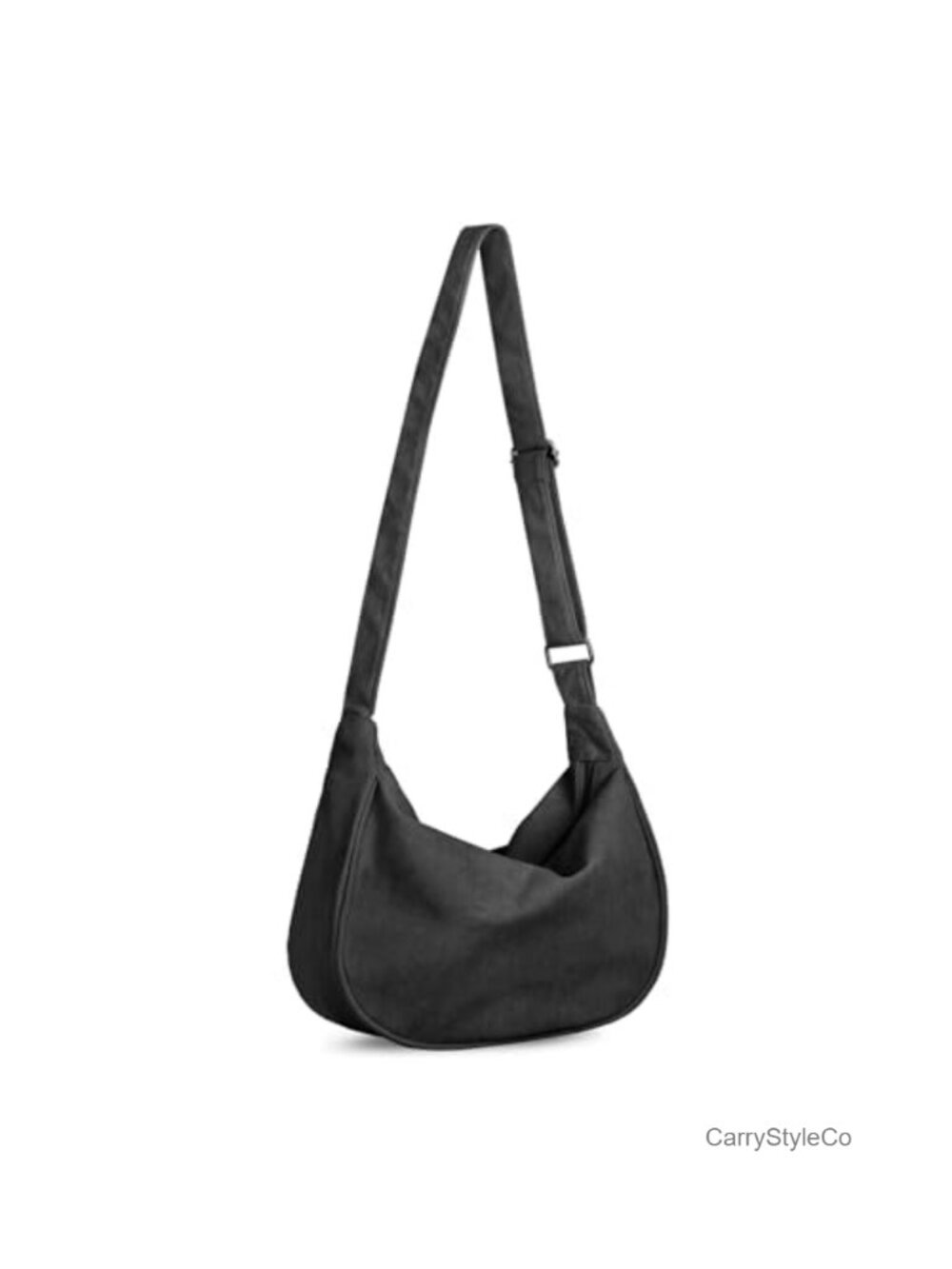 Corduroy Crescent Crossbody Bag Small Sling Hobo Dumpling Purse